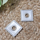 Sirkkarengas keinonahalla, koko 30 mm x 30 mm, Hopea