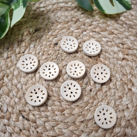 Puunappi 20 mm luonnonvärinen