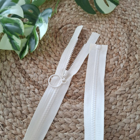 Avovetoketju rengasvedin, 40 cm, Luonnonvalkoinen