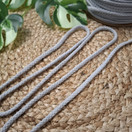 Puuvillanyöri, Vaaleanharmaa 6 mm