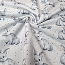 Harjattu joustocollege, Puput, harmaa