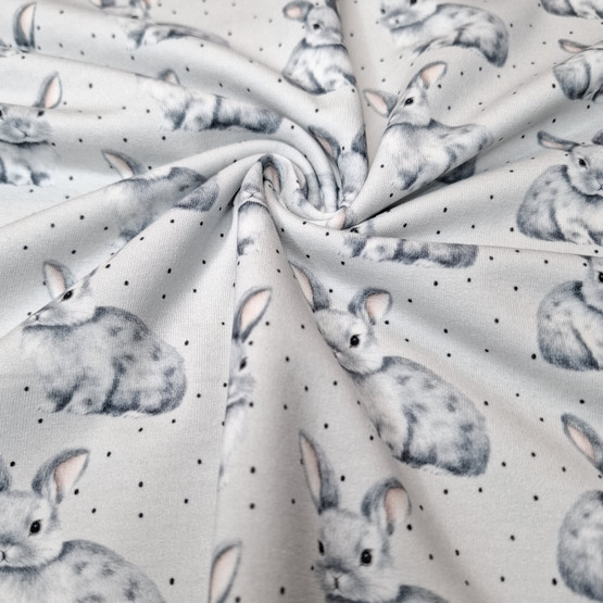 Harjattu joustocollege, Puput, harmaa