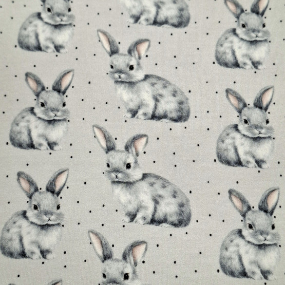 Harjattu joustocollege, Puput, harmaa