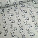 Harjattu joustocollege, Puput, harmaa