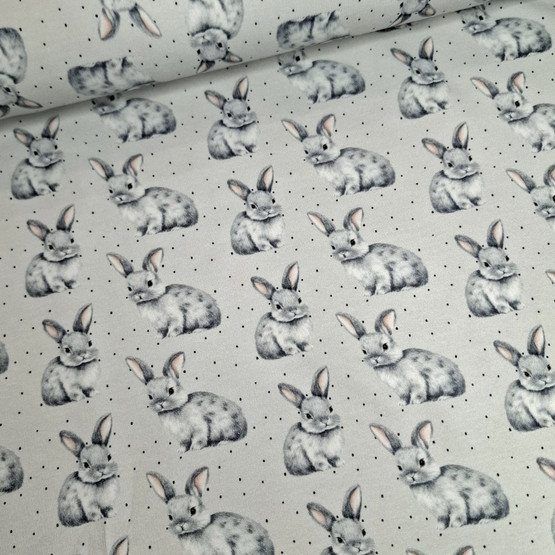 Harjattu joustocollege, Puput, harmaa