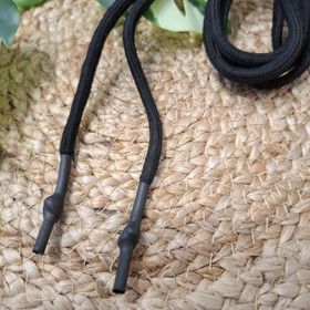 Hupparin nyöri 130 cm, Musta