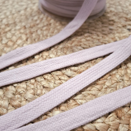 Puuvillanauha litteä, Puuteri 15 mm