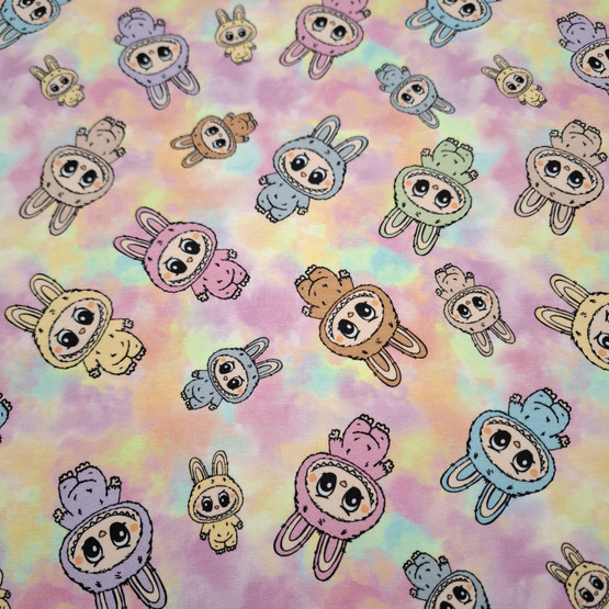 Labubu, kelta-pinkki trikoo