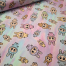 Labubu, sini-lila trikoo