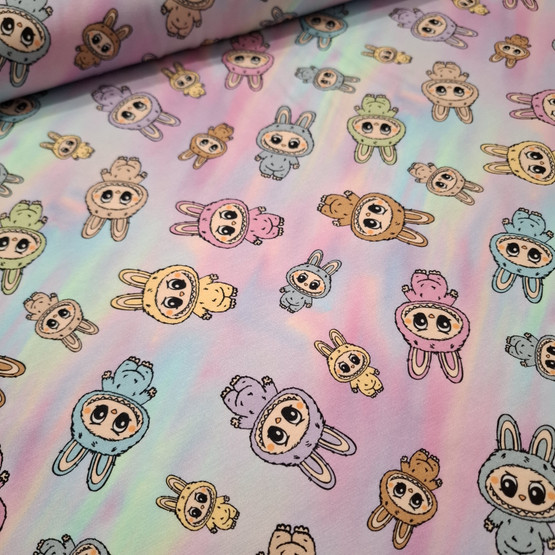 Labubu, sini-lila trikoo