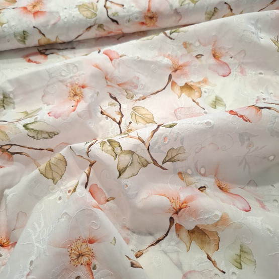 Brodeerattu puuvilla, Omenankukat