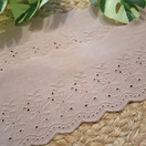 Puuvillabrodyyri 90 mm, Beige