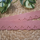 Puuvillabrodyyri 40 mm, Rosewood