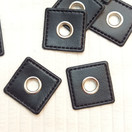 Sirkkarengas keinonahalla, koko 30 mm x 30 mm, musta