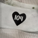 Silitettävä kokomerkki, SYDÄN, musta, 5 kpl