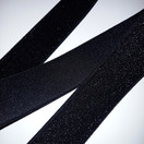 Glitter kuminauha 40 mm, Musta
