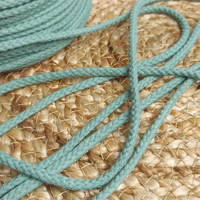 Puuvillanyöri, Dusty green 6 mm