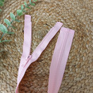 Avovetoketju muovihammastus 40 cm, Vaaleanpunainen