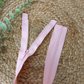 Avovetoketju muovihammastus 40 cm, Vaaleanpunainen