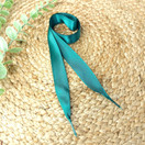 Satiininauha huppariin 110 cm, Tummanvihreä