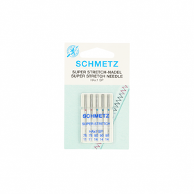 Schmetz Super Stretch neulalajitelma HAX 75-90,  5 kpl paketti