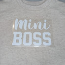 Silityskuva, Mini BOSS, valkoinen