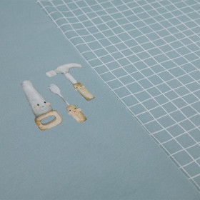 Happy Tools,  trikoopaneeli 50 cm x 150 cm, vedenvihreä