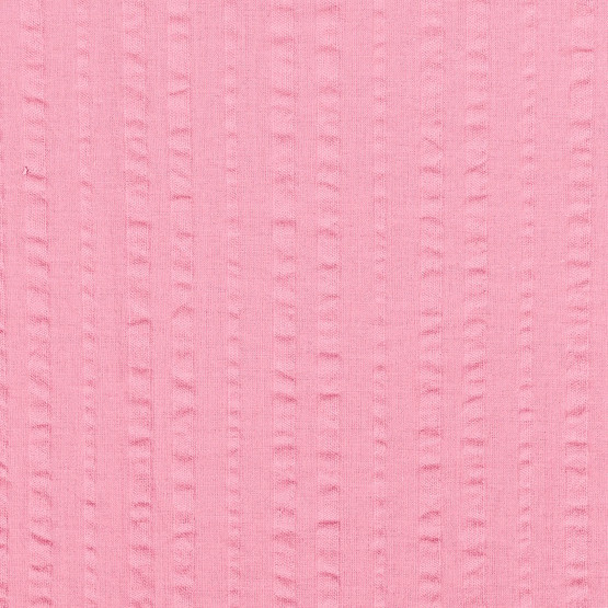 Kudottu Puuvillakreppi, 100% puuvilla, Light Pink