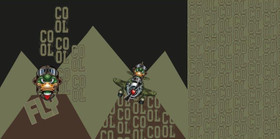 Joustocollegepaneeli 70 x 150 cm, Cool fly