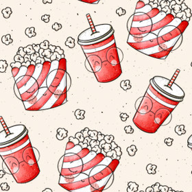 PALA 75 cm, Popcorn and Coke, trikoo