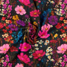 PAKAN LOPPU 75 cm, Pink garden,  trikoo