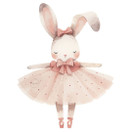 Värillinen silityskuva: Ballerina Pupu