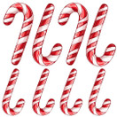 Värillinen silityskuva : Candy canes, arkki