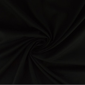 PAKAN LOPPU 100 cm, Puuvilla-voile, Musta