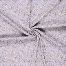 TULOSSA PIAN Ribbitrikoo, Vintage flowers, lila