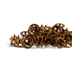 Nepparit 10 kpl / pkt , DARK BROWN