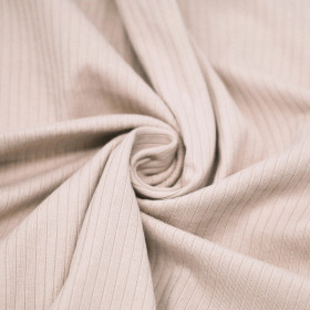Leveä ribbitrikoo , Vaalea Beige