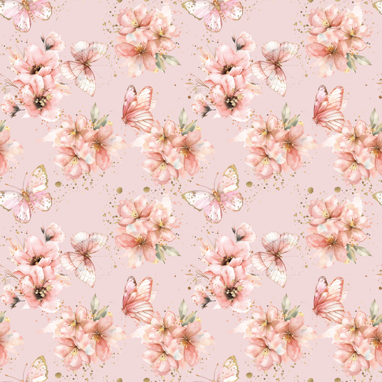 Flowers and Butterflies, trikoo