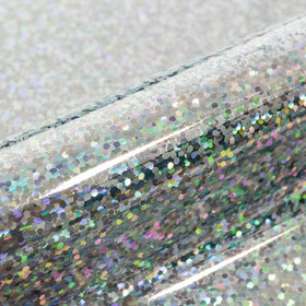 Silityskalvo: Silver, Siser Holographic, 20 cm x 30 cm