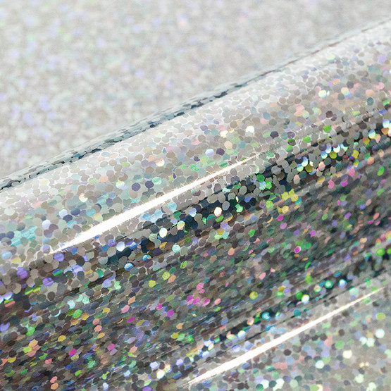 Silityskalvo: Silver, Siser Holographic, 20 cm x 30 cm