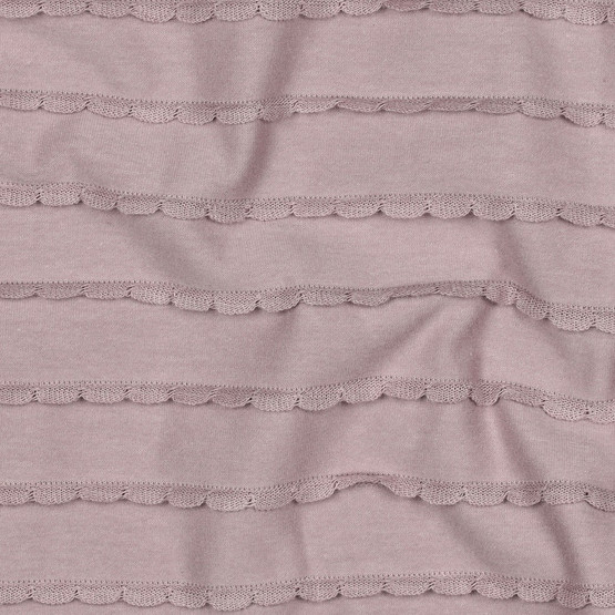 TULOSSA LISÄÄ VKO 37 Röyhelötrikoo, Mauve