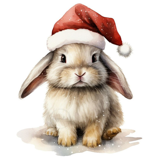 Värillinen silityskuva : Joulupupu