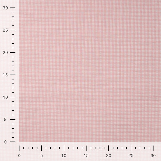 Kudottu Puuvillakreppi, 100% puuvilla, Vaaleanpunainen