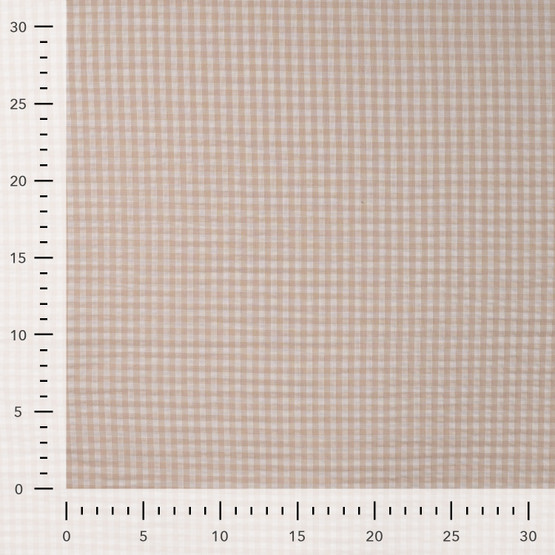 Kudottu Puuvillakreppi, 100% puuvilla, Hiekka