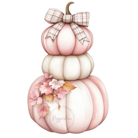 Värillinen silityskuva: Kurpitsa