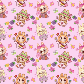 3 METRIN PALA, Labubu Flower, trikoo