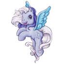 Värillinen silityskuva : Little Pony, Lila, tähti