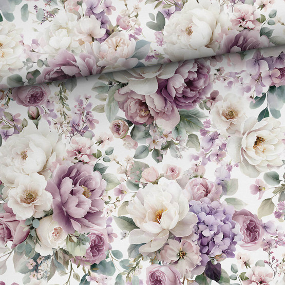 Mauve Peonies, trikoo
