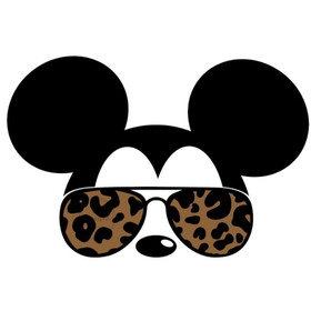 Värillinen silityskuva : Mikki