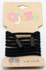 Hupparin nyöri 115 cm, Musta